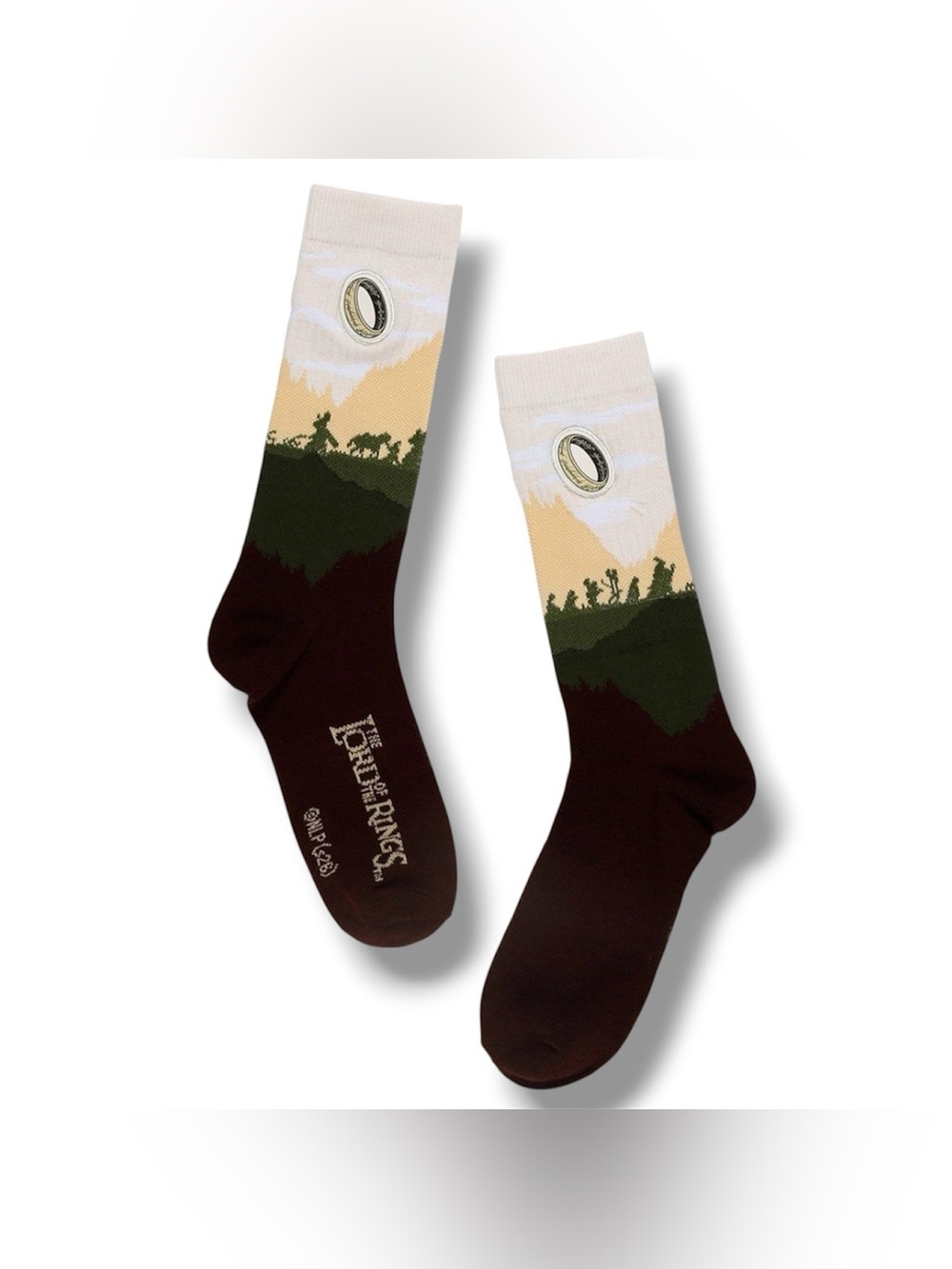 The Lord Of The Rings Fellowship Scenic
Crew Socks